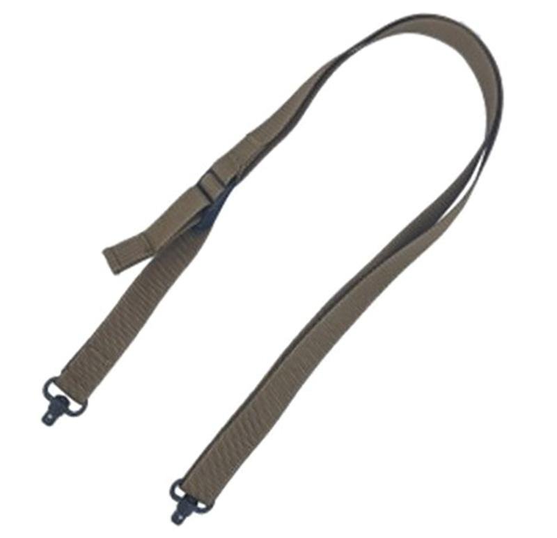 Sport Ridge 03502CY 1" 2-Point Rifle Sling QD Swivels Coyote