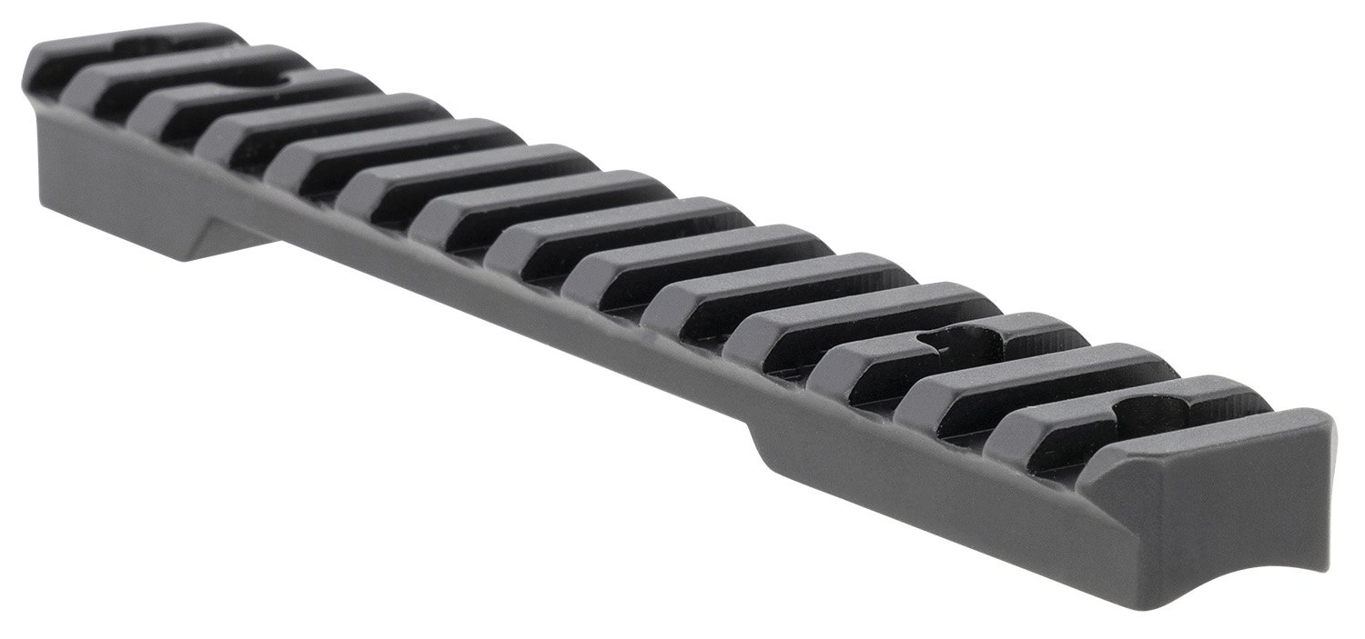 Talley PSM258763 Fierce Picatinny Rail 20 MOA Black Anodized Aluminum - Talley