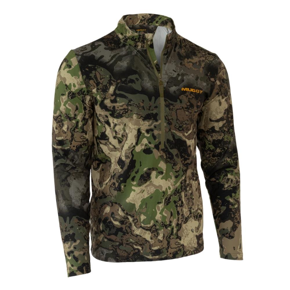Muddy MUD-LW-QZ-VCH-2X Lightweight Quarter Zip Shirt Veil Canyon 2XL - GSM Outdoors