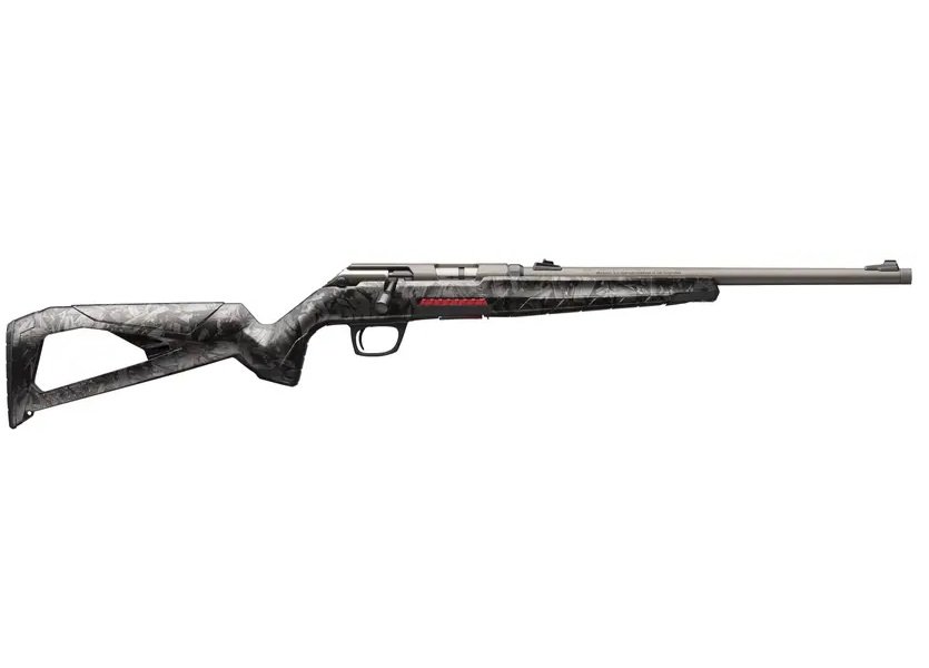 Winchester Repeating Arms Xpert SR 22 LR 10+1 18" Threaded Gray Barrel/Rec Carbon Gray Skeletonized Stock Adjustable Sights - Winchester - 22 LR