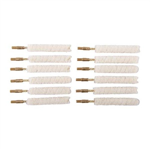 Brownells Wool Bore Mop 7MM-30 Caliber 12 Pack