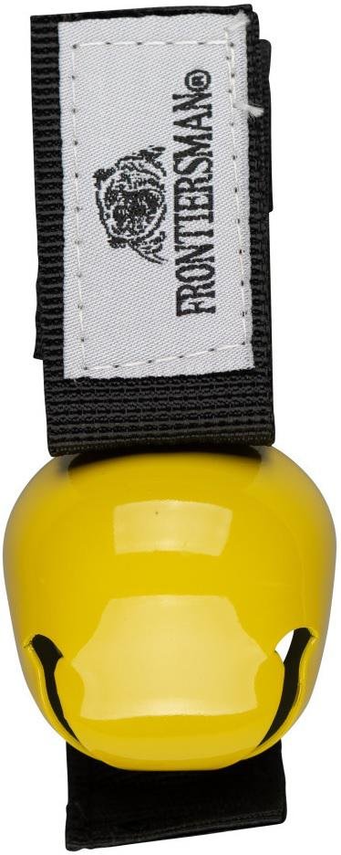 Frontiersman Bear Bell Yellow, Magnetic Silencer, Durable Strap