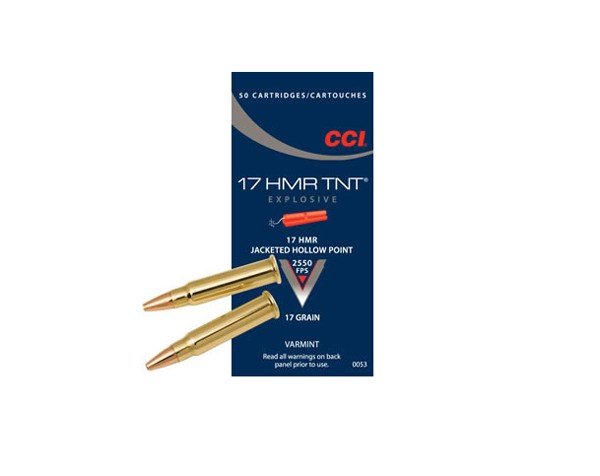 Buy CCI 17 HMR 17 Grain Jacketed Hollow Point 50 Rounds Box online