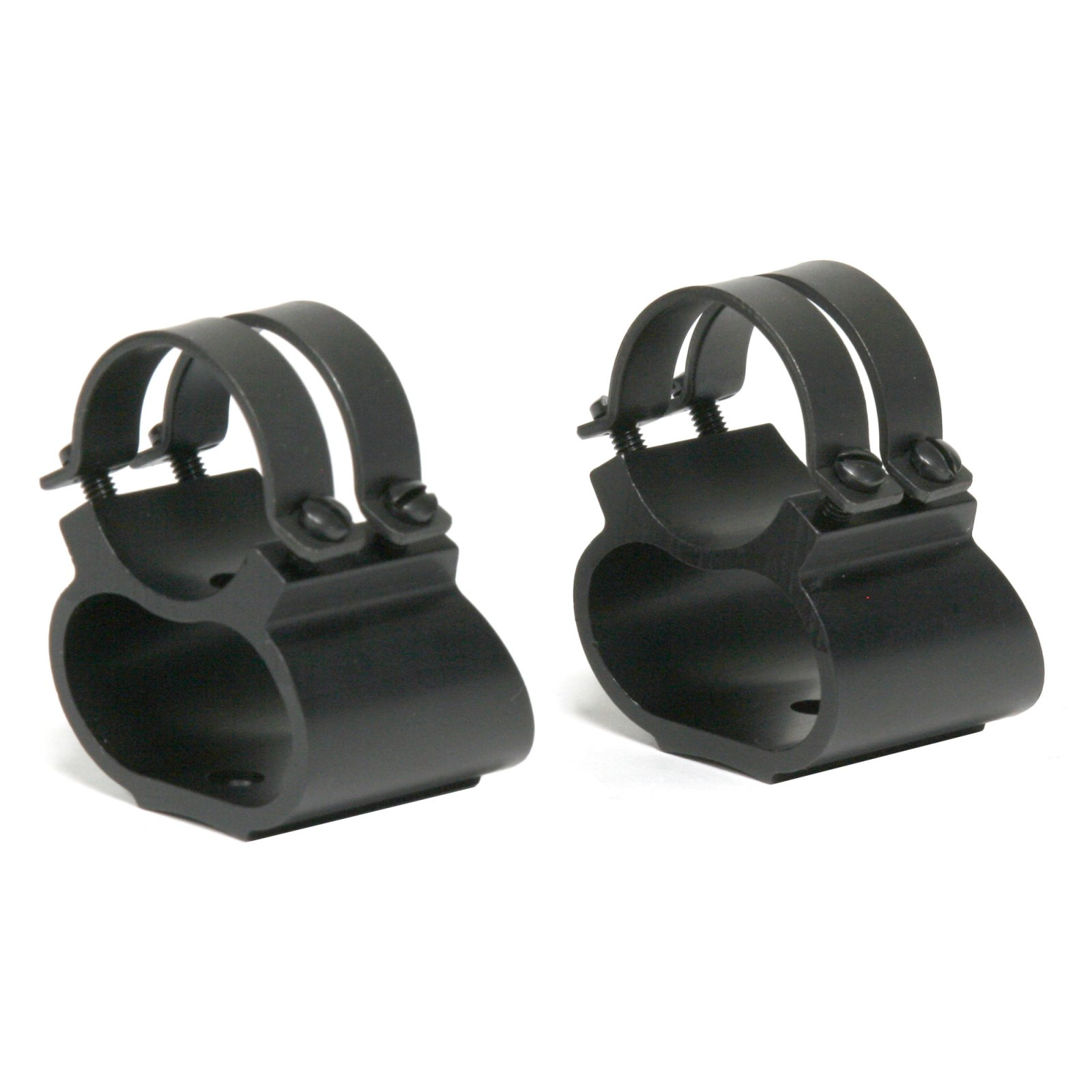 Weaver Mounts 49711 See-Thru Scope Mount/Ring Combo Matte Black Steel 1" Tube Fits Ruger 10/22