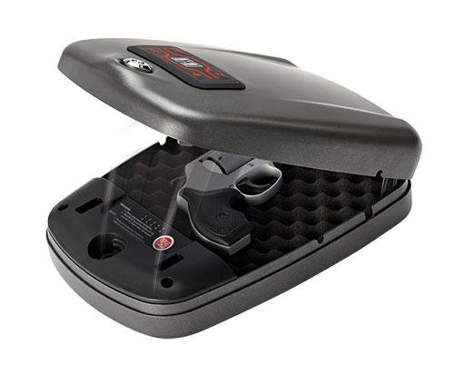 Hornady 98177 Rapid Safe 2600KP Large RFID, Access Code, Key Entry Black Steel 1 Handgun 10.70" L x 8.70" W x 2.90" D