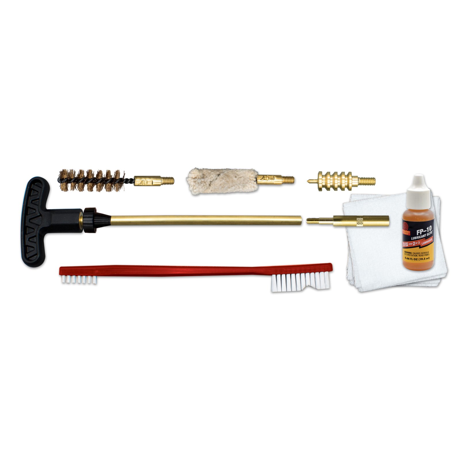 Otis Technology .40 cal/10mm Sectional Rod Pistol Cleaning Kit