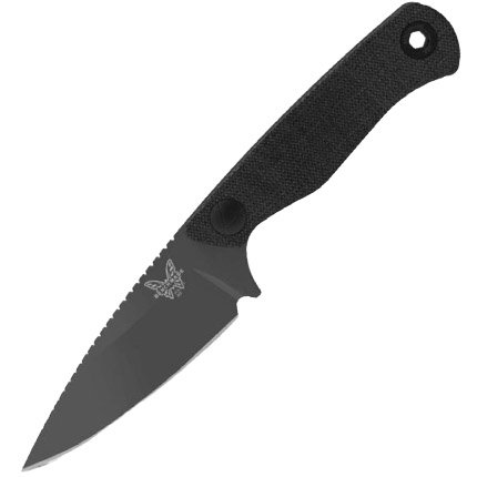 Benchmade 203BK-02 Dacian Fixed Blade Knife Black - Benchmade