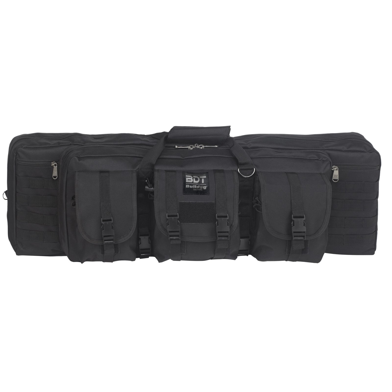 Bulldog Cases Deluxe Double Rifle Case 42" Nylon Black BDT37-42B