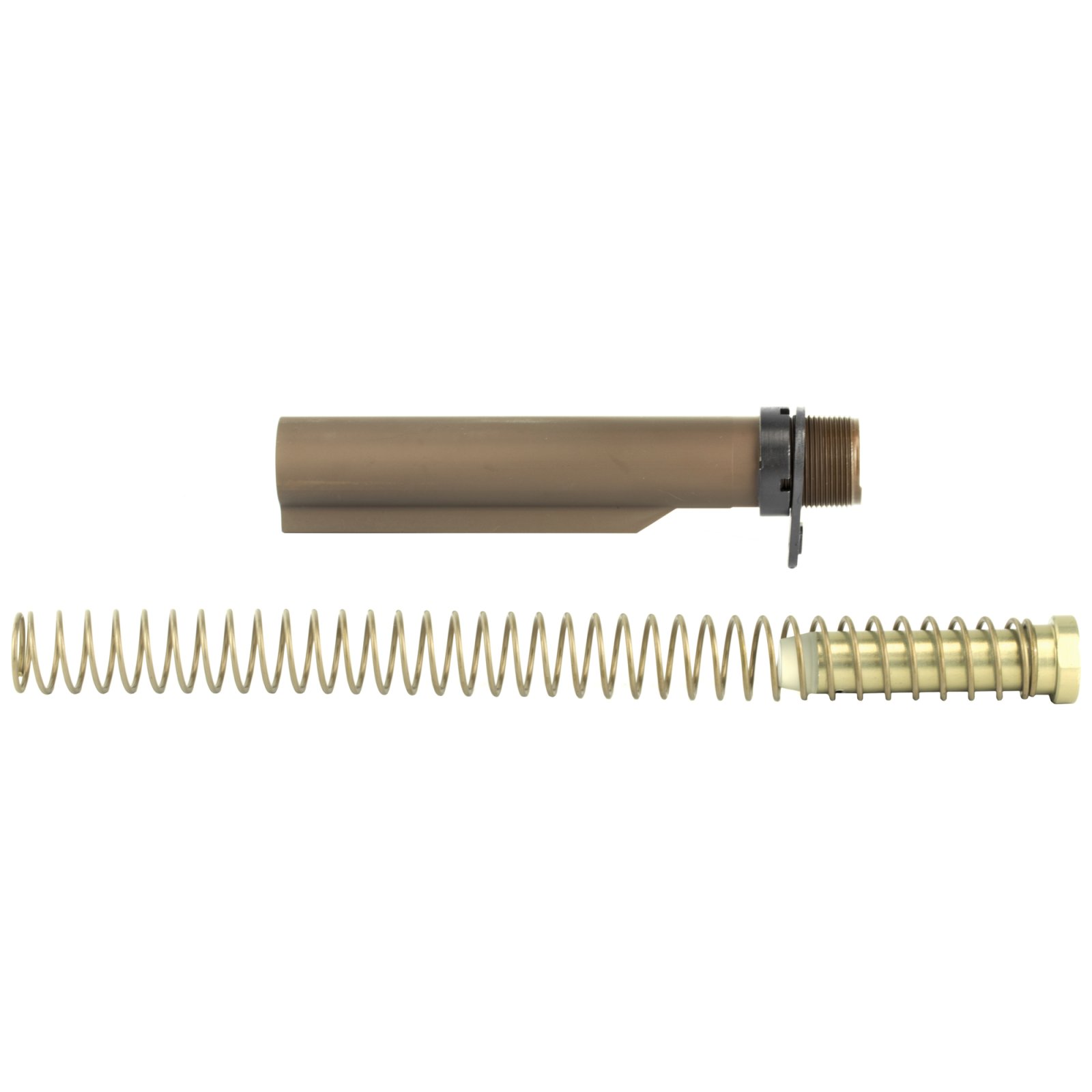 LBE Unlimited MILBUFKT-WB AR15 Buffer Tube Kit, Brown, Milspec