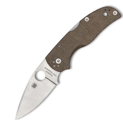 SPYDERCO NATIVE 5 2.95" BRN CANVAS - Spyderco
