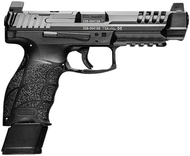 Heckler and Koch (HK USA) 81001258 VP9A1 L OR 9mm 5" Black Semi-Auto Pistol - H&K - 9mm for sale at TheGunDock