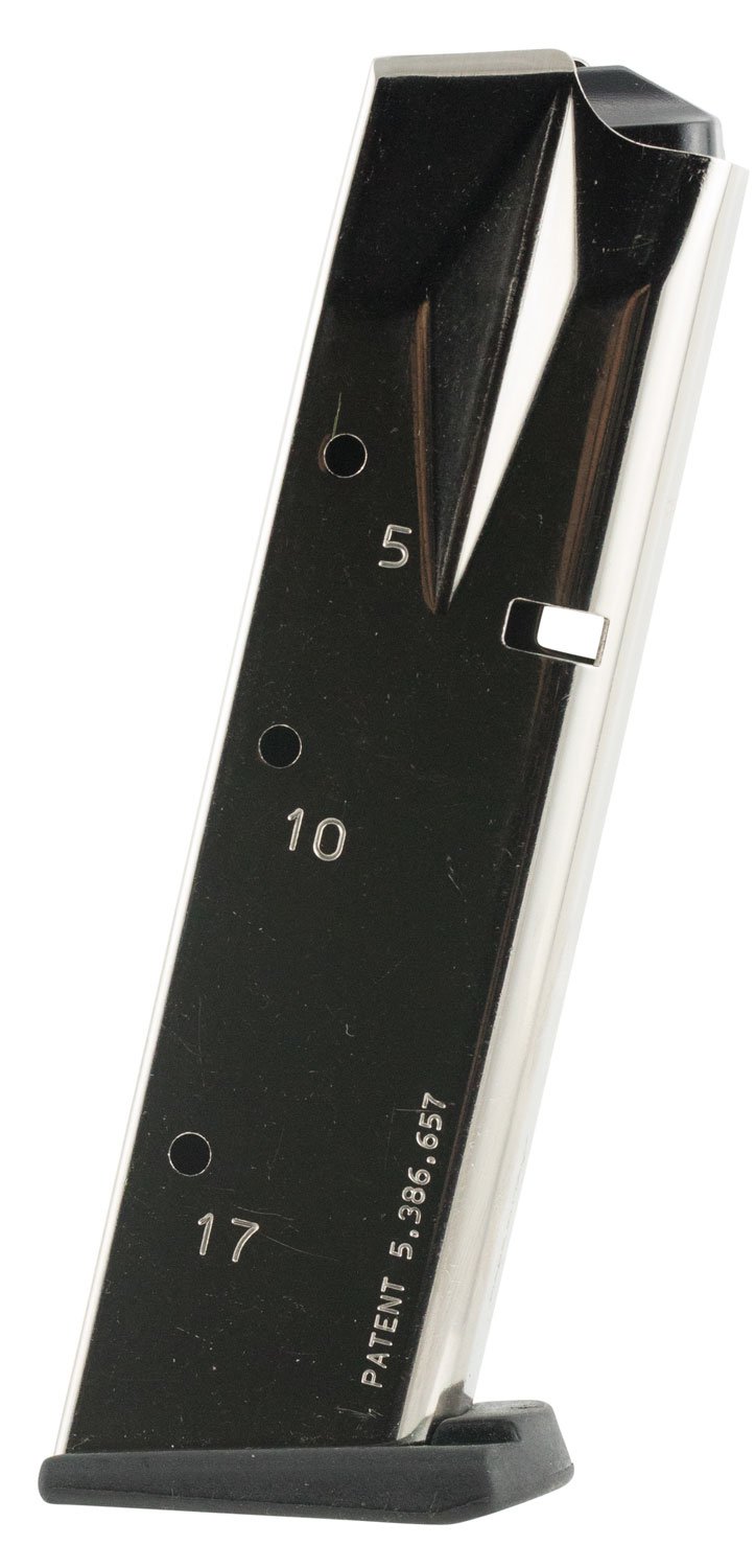 Buy Mec-Gar MGSW5917N 17rd 9mm Nickel Magazine for S&W 5900/910/915/659 online