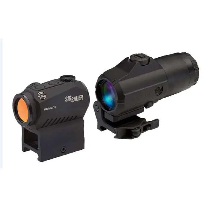 Buy Sig Sauer SORJ53101 Romeo5 2 MOA Red Dot & Juliet3 3X Magnifier Black online