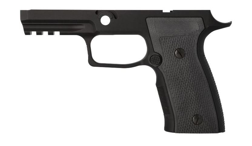 Sig SAUER P320 AXG Carry Medium 9/40/357 Black Panels/Blk Grip Module Assy