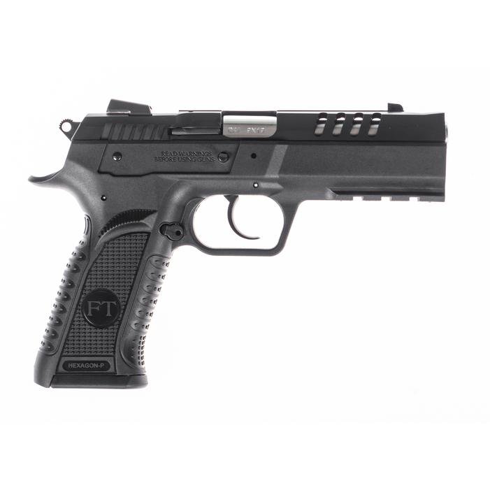 Tanfoglio Hexagon P Semi-automatic DA/SA Polymer Frame Pistol 9MM 4.45" - Tanfoglio - 9MM
