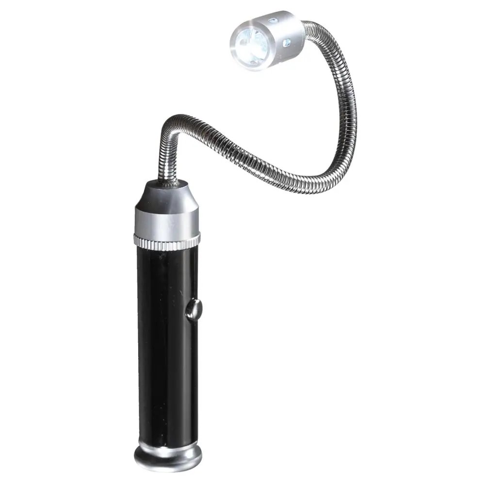 Real Avid/Revo AVBR101B Bore Light Magnetic 15 000 Candlepower LED Aluminum Black w/Silver Accents LR44