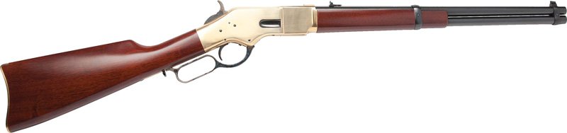 Cimarron CA218AS1 1866 Yellowboy 44SP 19" Brass/Blued Walnut Finish