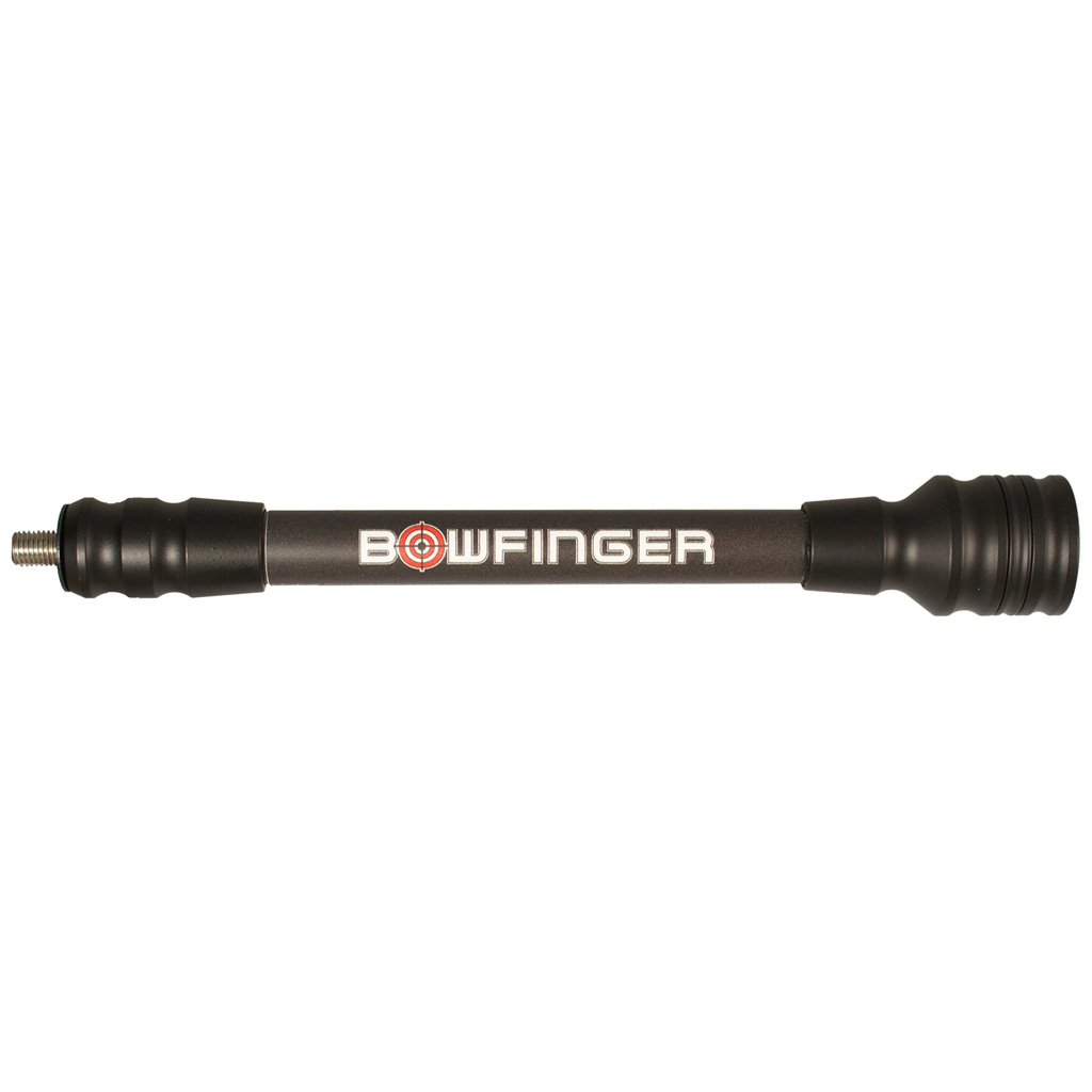 Bowfinger 4401BL Ultimate Hunter Stabilizer 8" Black Carbon Fiber