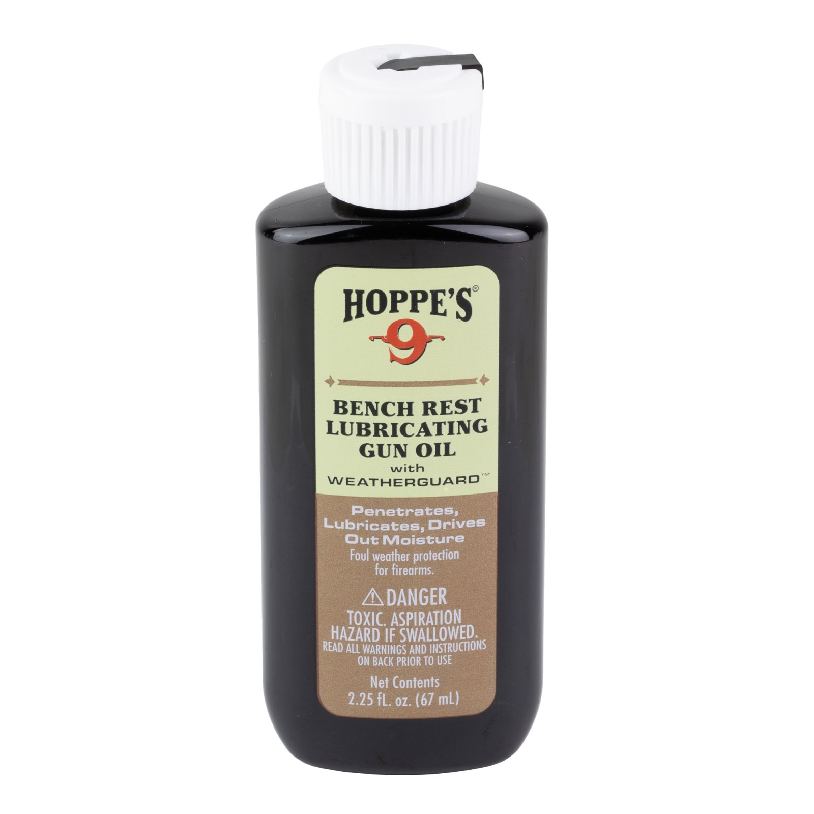 Hoppe's BR1003 Bench Rest Lubricating Oil 2.25 Oz Squeeze Bottle 10 Per Pack