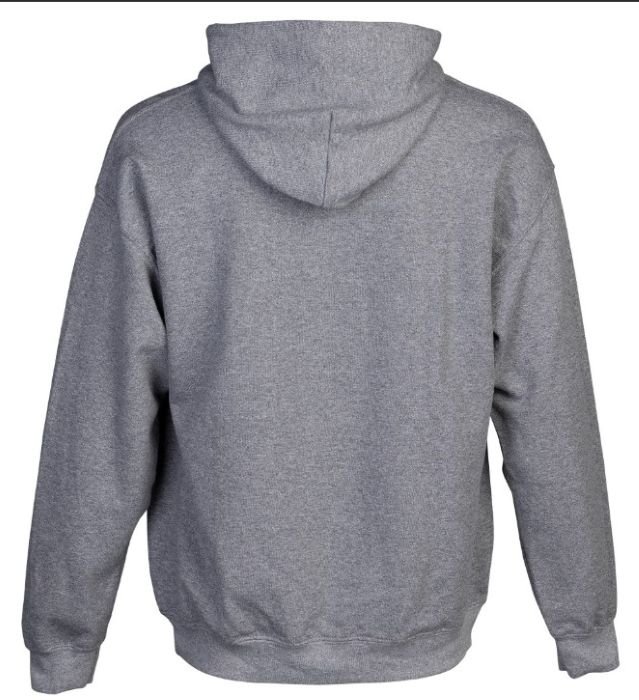 Browning HOODIE VINTAGE EMBLEM GREENHEAD HEATHER GRAY - Browning