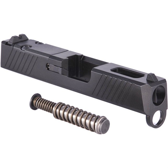 Brownells BRN Window Slide Assembly for Glock 43 with Holosun 407K Cut