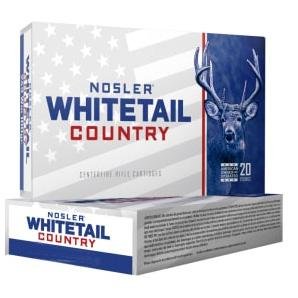 Nosler Whitetail Country Rifle Ammunition 35 Rem 200gr JSP 2075 fps 20/ct - Nosler - 35 Remington