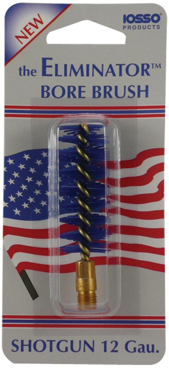Buy Iosso Eliminator Premium Bore Brush, Cobalt Blue Fiber, 12 Gauge - Enhanced Cleaning Action online