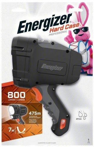 ENERGIZER Hard Case Spotlight HCSP61E 500 Lumens Uses 6 AA