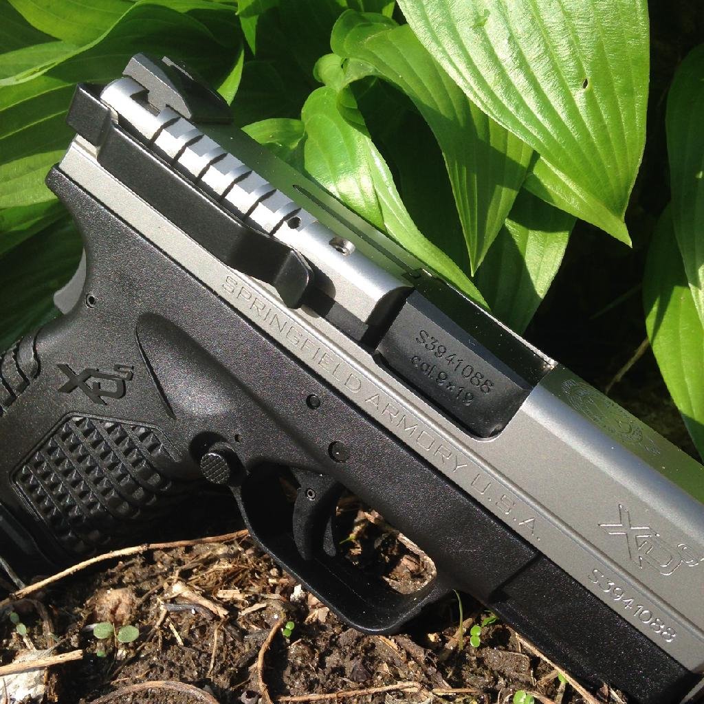 CLIPDRAW XDS B 9mm 45 Black Belt Clip Springfield
