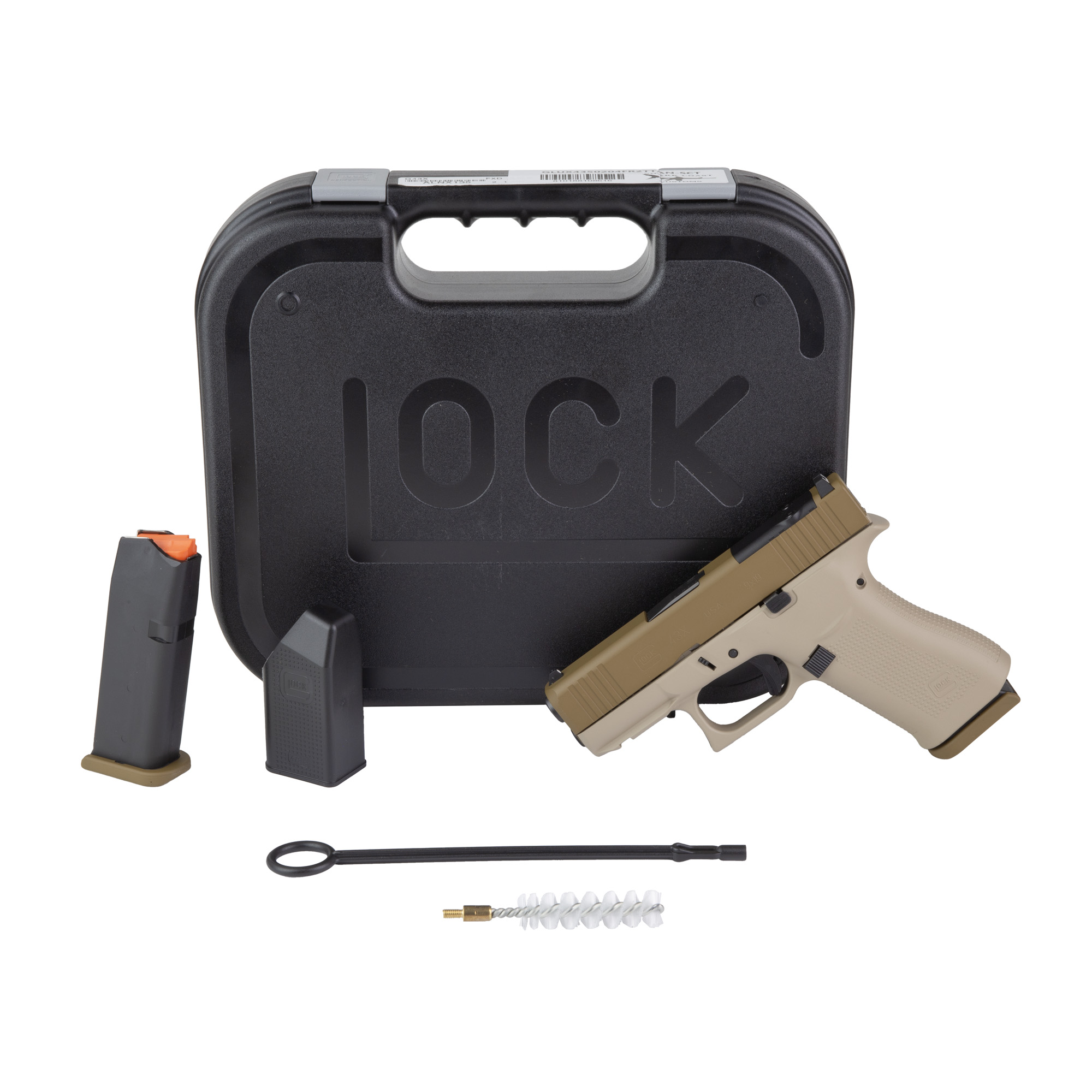 Glock 43X M.O.S. Semi-automatic Striker Fired Polymer Frame Pistol