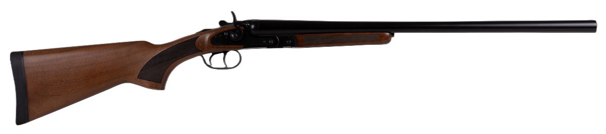 Derya EX1400 SxS Shotgun 12GA 24in Walnut Stock Black Chrome
