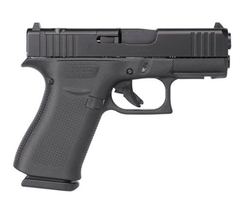 Glock 43X 9MM LUGER FS 15-SH W/ FRONT RAIL BLACK