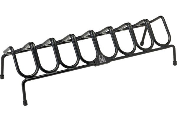 Hornady 95840 Eight Gun Pistol Rack Black Metal PVC Coated - Hornady Manufacturing Company - BLACK
