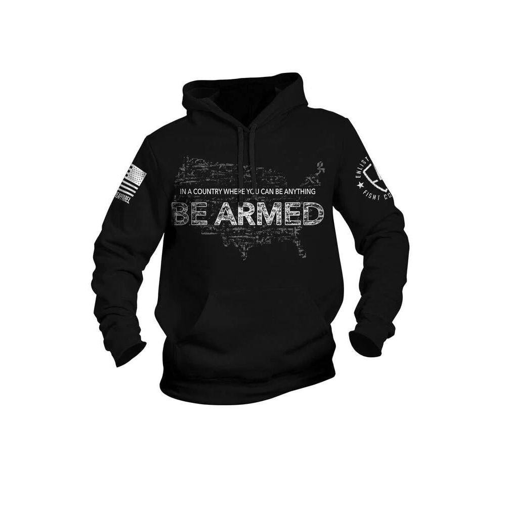 Nine Line E9ARMED-H Black Hoodie 3XL - Nine Line Apparel