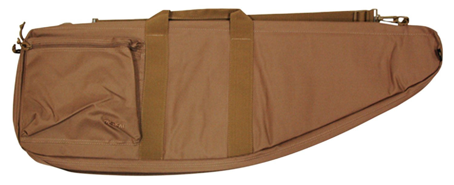 Bob Allen 79009 Tactical Rifle Case 42" Tan Water-Resistant Foam Padding - BOBA - TAN
