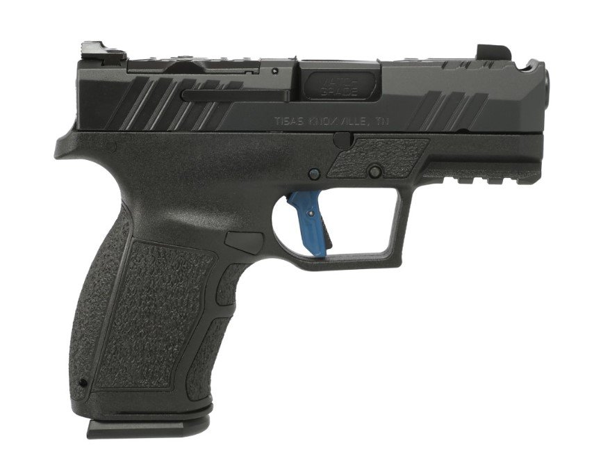 Tisas 12700007 PX-9 Carry Raptor Comp 9mm 3.5" Black Semi-Auto Pistol