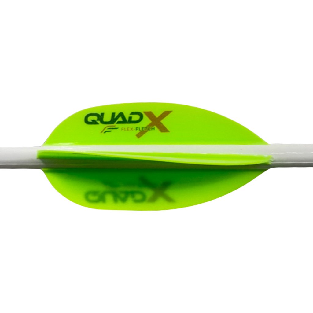 Buy Flex Fletch Quad X Vanes Cosmic Green 50 Pack QUA50CGN online
