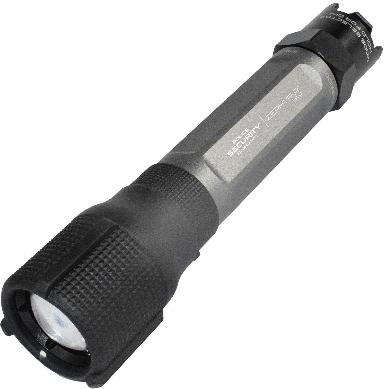 Lb Marketing 97713 Zephyr-R Gray LED Flashlight 450/1500 Lumens Rechargeable