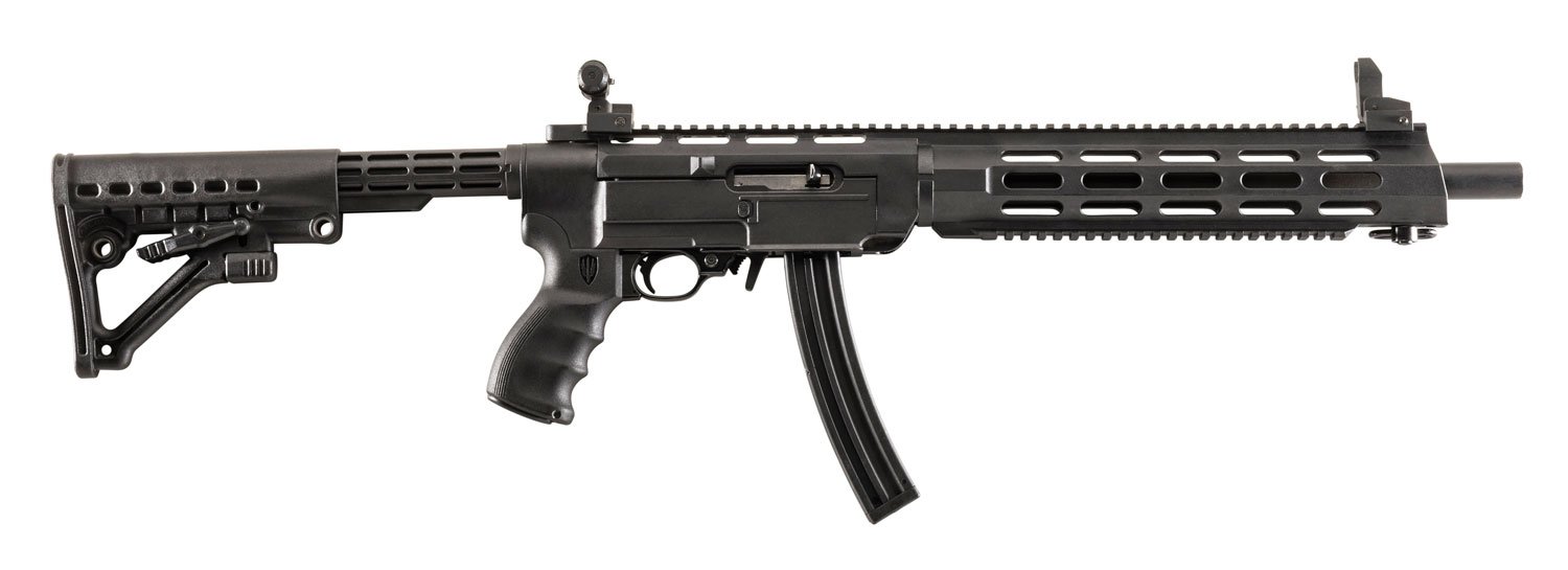 Buy ProMag Archangel AA556R-EX Ruger 10/22 Conversion Stock, Polymer, Extended Monolithic Rail, Black online