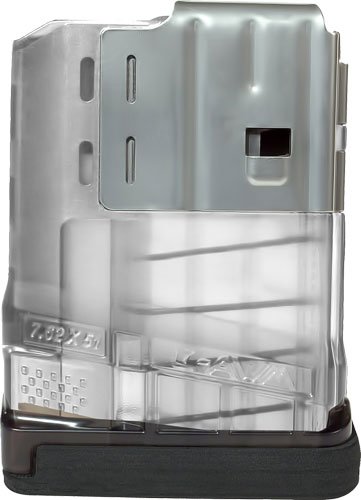 Lancer L7AWM L705CLR 7.62x51 5-Round Translucent Magazine