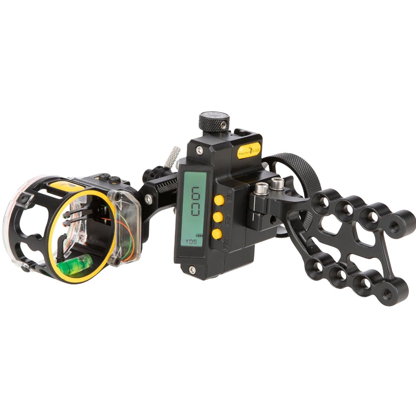 Trophy Ridge AS713DR19 Digital React 3-Pin Bow Sight .019/.010 RH Black - Escalade Sports DBA Bear Archery