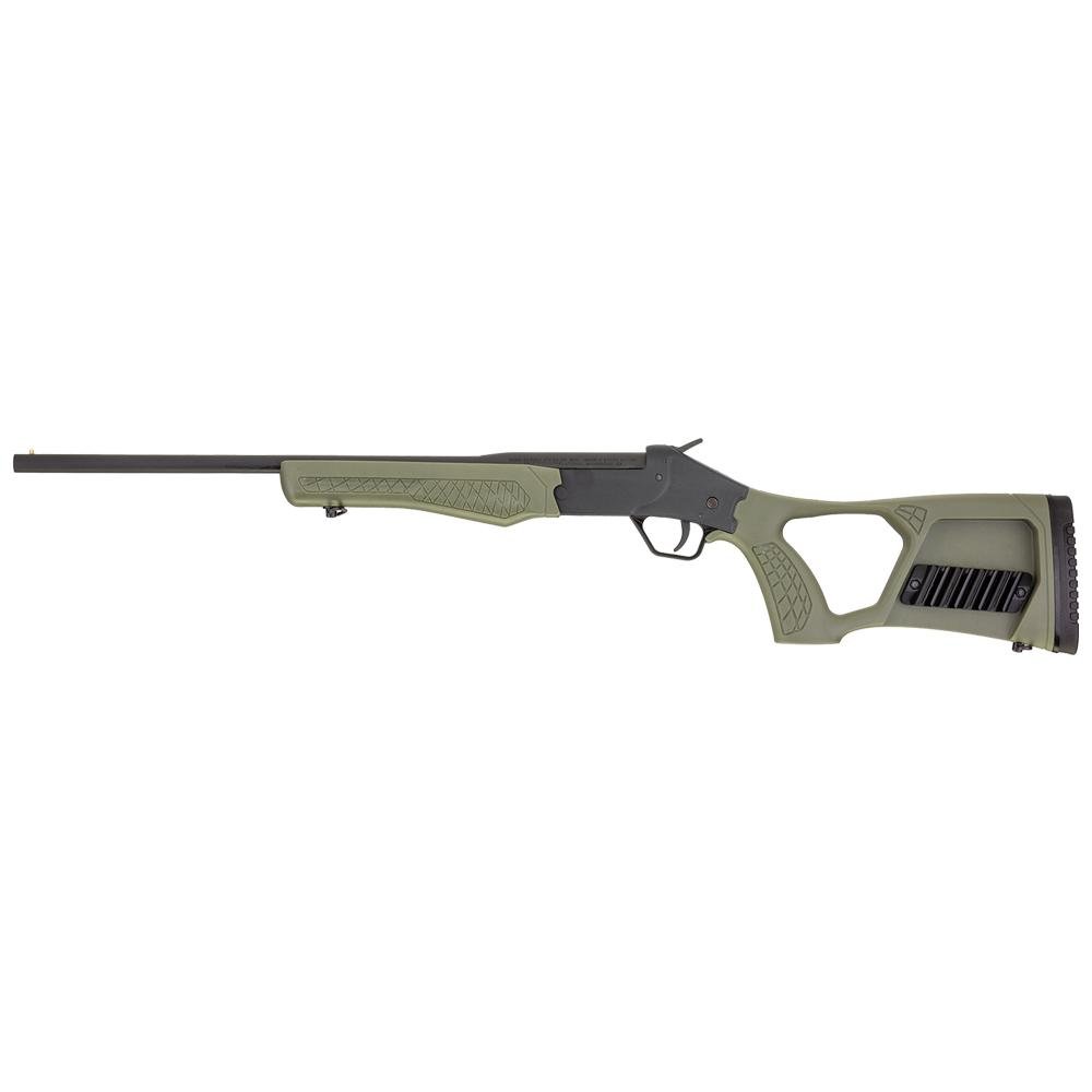 Rossi Tuffy .410 Single Shot Shotgun 18.5" Barrel OD Green - ROSSI - 410 GAUGE