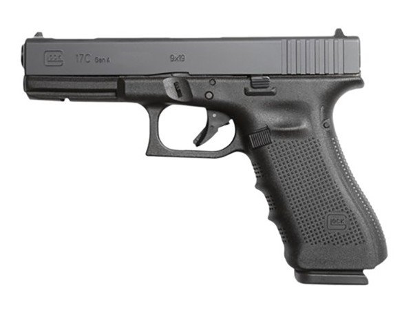 Glock 17C Gen4 9x19mm Pistol - Ported Barrel, Customizable Grip