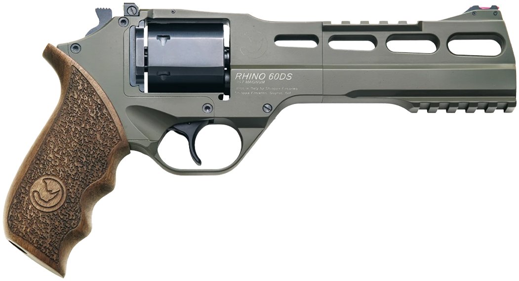 Buy Chiappa Rhino 60SAR 357Mag 6" ODG Hunter Walnut Revolver online