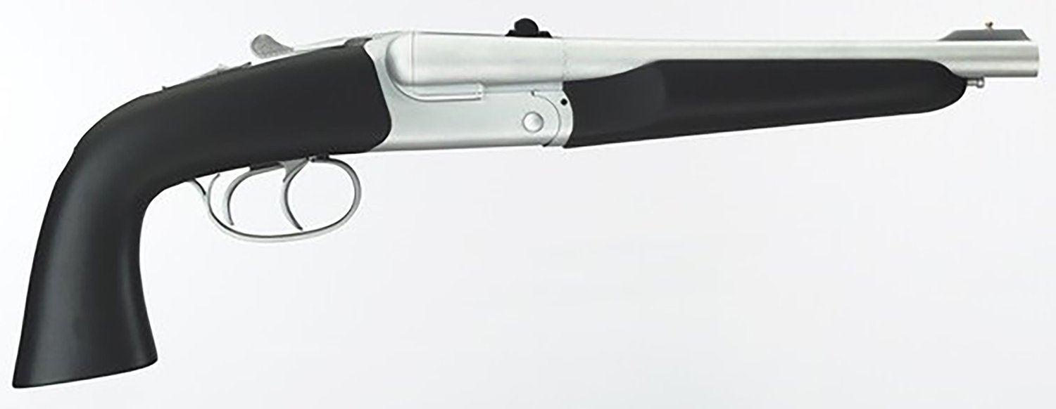 Taylors & Company 210248 Howdah Alaskan 45 Colt/410 10.25" Matte Chrome - TAY - 45 Colt (LC)