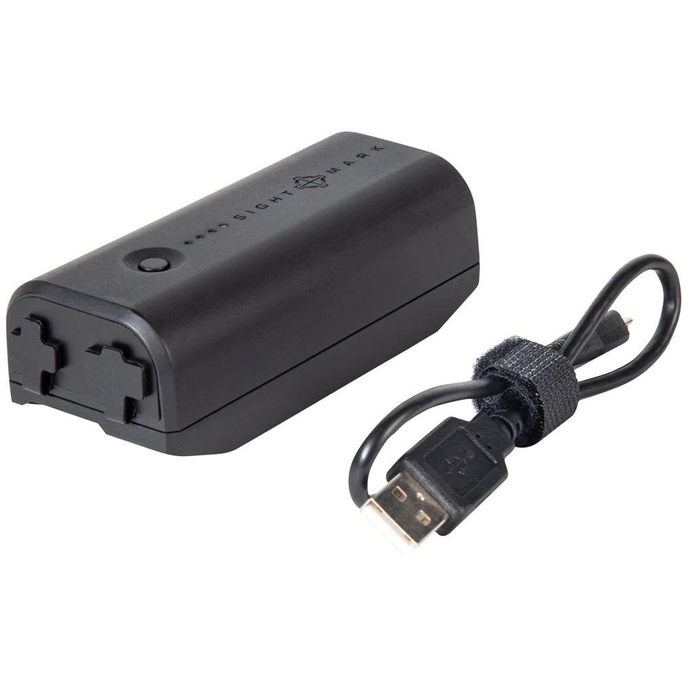 Sightmark SM28004 Mini QD Battery Pack, Lithium-Polymer, Matte Black