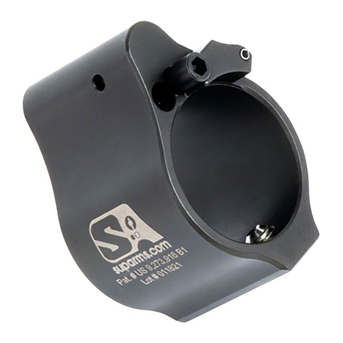 Superlative Arms SABO-DI-875SM AR-15 Adjustable Gas Block .875" Black - Superlative Arms