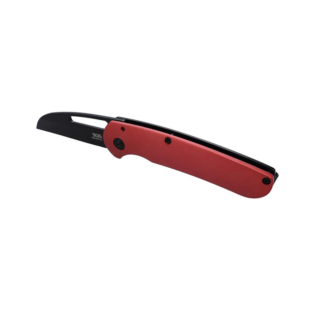 Buy SOG Knives Escape FL Folding Knife 3 Sheepsfoot Blade Red Black online