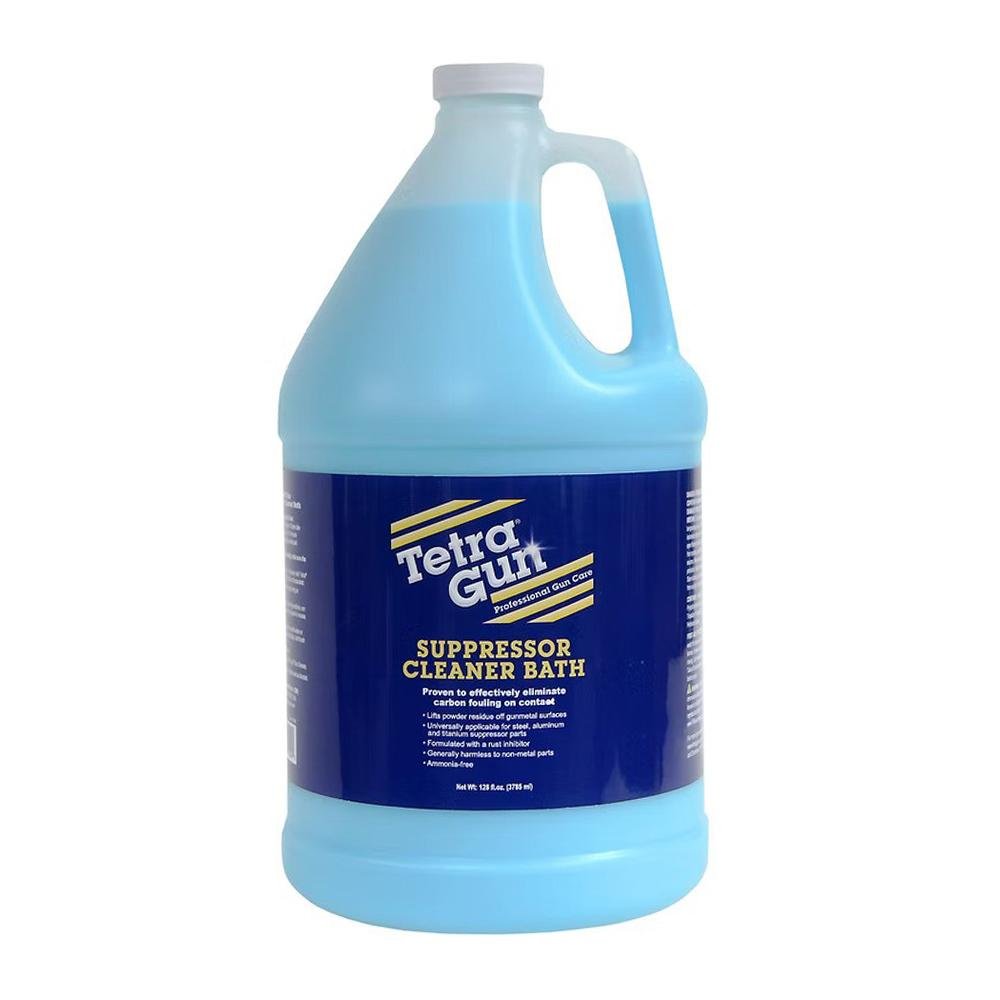 Tetra Gun Suppressor Cleaner Bath 128 oz. Jug - Engineered Materials Inc. DBA Tetra Gun