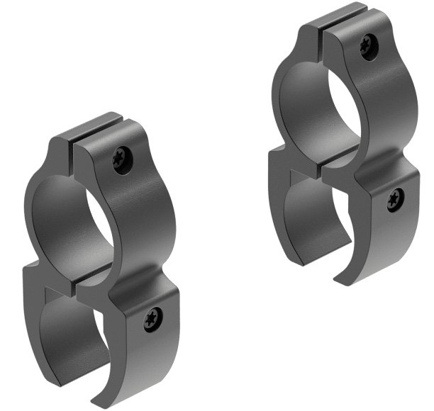 Leupold Riflman Gen 2 See-Thru Rimfire Rings Matte 1 in. 3/8